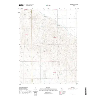 2017 Map of Gothenburg SW, 2017 Print