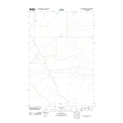 2011 Map of Gouchnour Ranch, 2011 Print