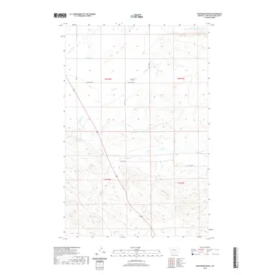 2020 Map of Gouchnour Ranch, 2020 Print