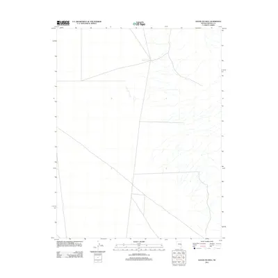 2012 Map of Gouge Eye Well, 2012 Print
