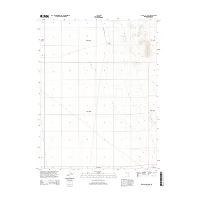 2014 Map of Gouge Eye Well, 2014 Print
