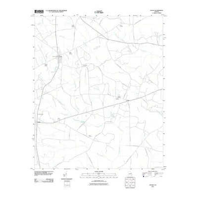 2011 Map of Gough, 2011 Print