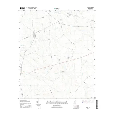 2014 Map of Gough, 2014 Print