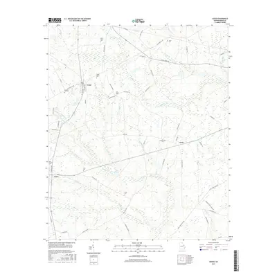 2017 Map of Gough, 2017 Print