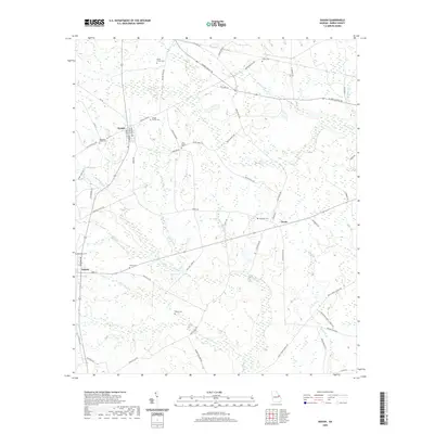 2020 Map of Gough, 2020 Print