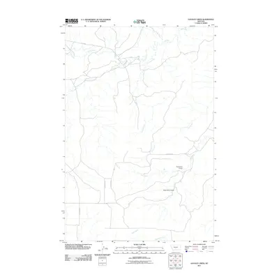 2011 Map of Gougley Creek, 2011 Print