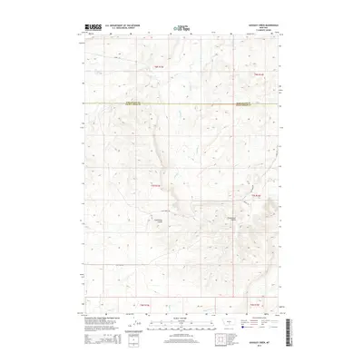 2014 Map of Gougley Creek, 2014 Print