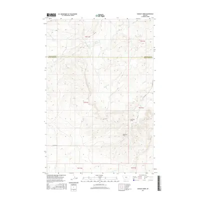 2017 Map of Gougley Creek, 2017 Print