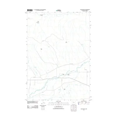 2012 Map of Gould Butte, 2012 Print