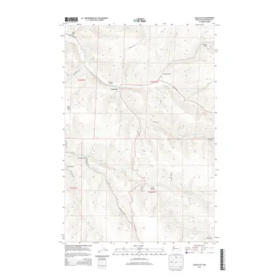 2013 Map of Gould City, 2013 Print