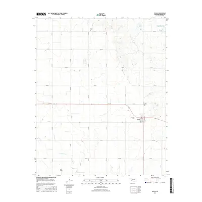 2016 Map of Gould, 2016 Print