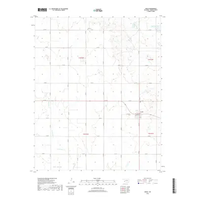 2018 Map of Gould, 2018 Print