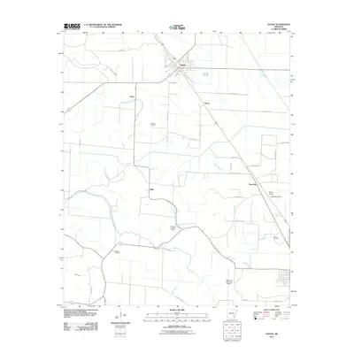 2011 Map of Gould, 2011 Print