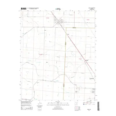 2014 Map of Gould, 2014 Print