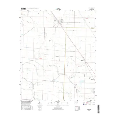 2017 Map of Gould, 2017 Print