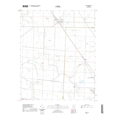 2020 Map of Gould, 2020 Print