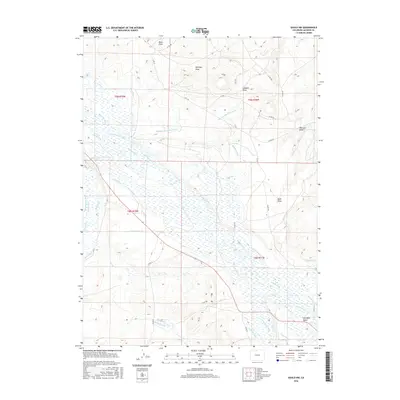 2016 Map of Gould NW, 2016 Print