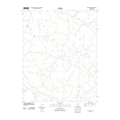 2010 Map of Gould Pass, 2010 Print