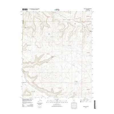 2013 Map of Gould Pass, 2013 Print