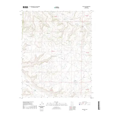 2023 Map of Gould Pass, 2023 Print