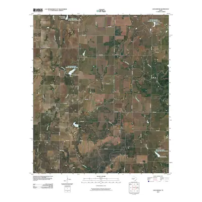 2010 Map of Gouldbusk, 2010 Print