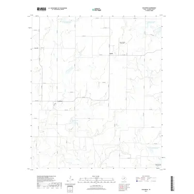 2019 Map of Gouldbusk, 2019 Print
