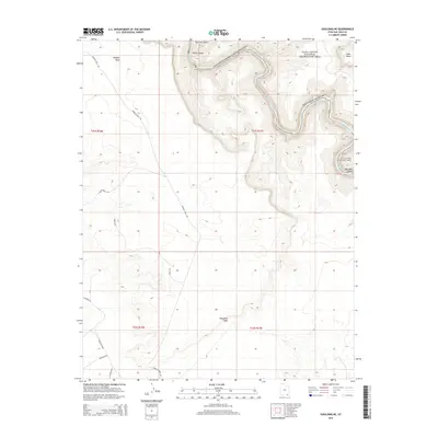 2014 Map of Goulding NE, 2014 Print
