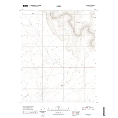 2020 Map of Goulding NE, 2020 Print