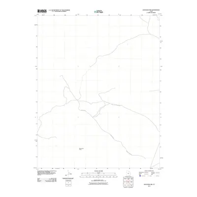 2011 Map of Goulding NW, 2011 Print