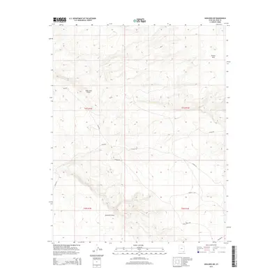 2014 Map of Goulding NW, 2014 Print