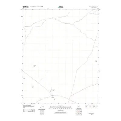 2011 Map of Goulding, 2011 Print
