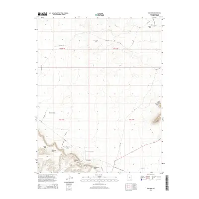 2014 Map of Goulding, 2014 Print