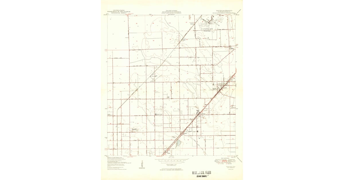 Old Maps of Modello Miami Dade - Goulds Miami Dade County Fl Usgs Topo 1949 1 Og 1200x630