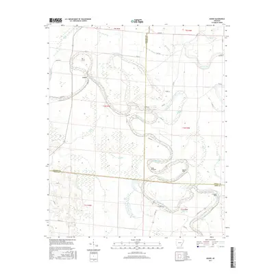2017 Map of Gourd, 2017 Print