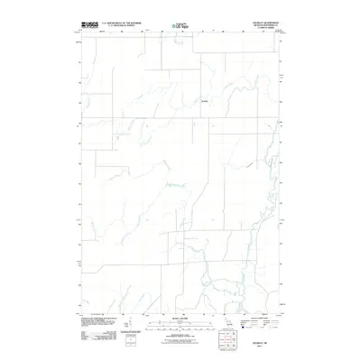 2011 Map of Gourley, 2011 Print