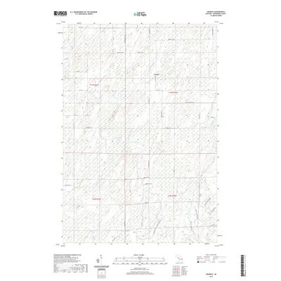 2019 Map of Gourley, 2019 Print
