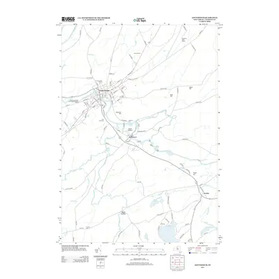 2013 Map of Gouverneur, 2013 Print