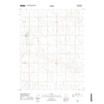2018 Map of Gove, 2018 Print