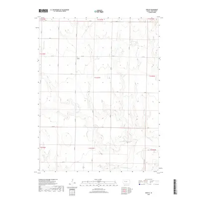 2018 Map of Gove SE, 2018 Print