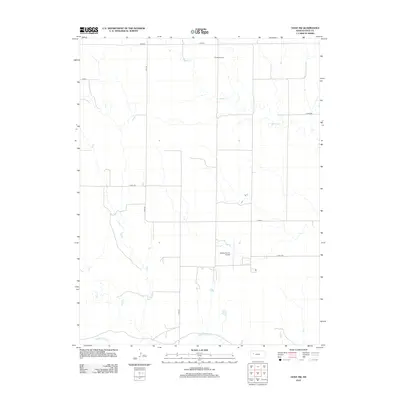 2012 Map of Gove SW, 2012 Print