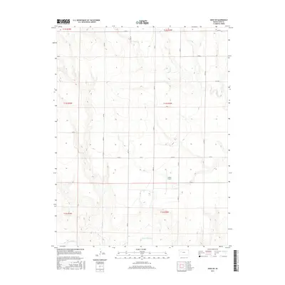 2015 Map of Gove SW, 2015 Print