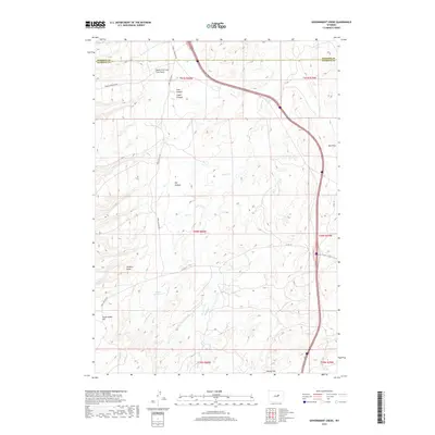 2017 Map of Government Creek, 2017 Print
