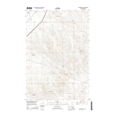 2014 Map of Government Hill, 2014 Print
