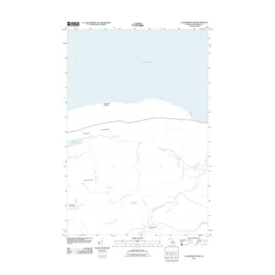 2011 Map of Government Peak, 2011 Print
