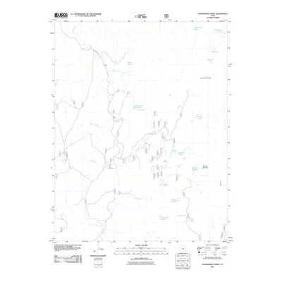 2011 Map of Government Point, 2011 Print