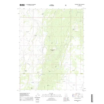 2020 Map of Government Point, 2020 Print