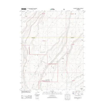 2013 Map of Government Springs, 2013 Print