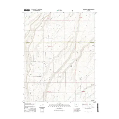 2016 Map of Government Springs, 2016 Print