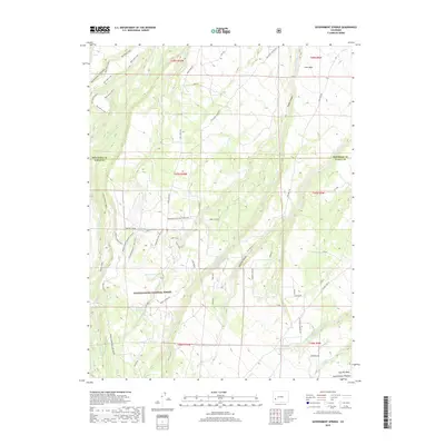 2019 Map of Government Springs, 2019 Print