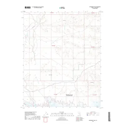 2018 Map of Government Wash, 2018 Print